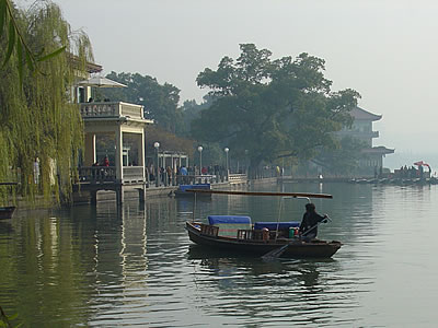 Hangzhou West Lake (c) 2003 by John C. Goss